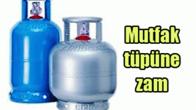 Mutfak Tüpüne Zam